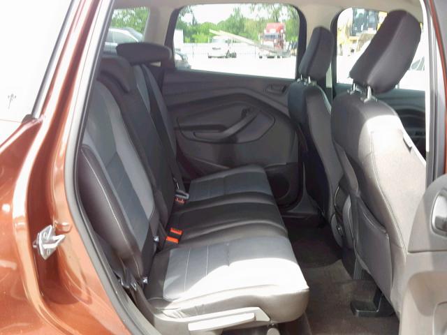 1FMCU0F77JUA42001 - 2018 FORD ESCAPE S BROWN photo 6