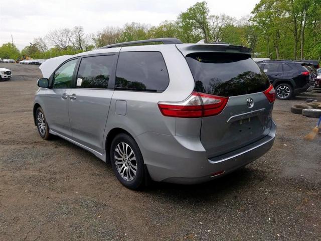 5TDYZ3DC0KS985379 - 2019 TOYOTA SIENNA LIM SILVER photo 4