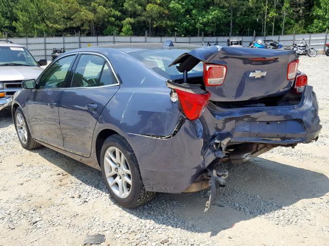 1G11C5SA7DF179163 - 2013 CHEVROLET MALIBU 1LT ლურჯი ფოტო 3
