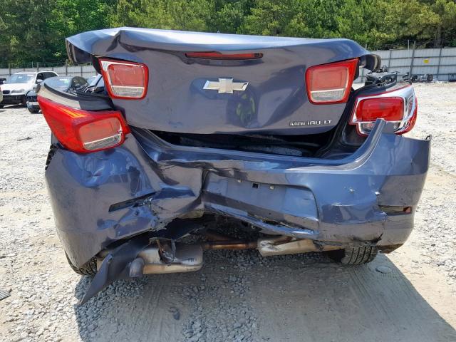 1G11C5SA7DF179163 - 2013 CHEVROLET MALIBU 1LT ლურჯი ფოტო 9