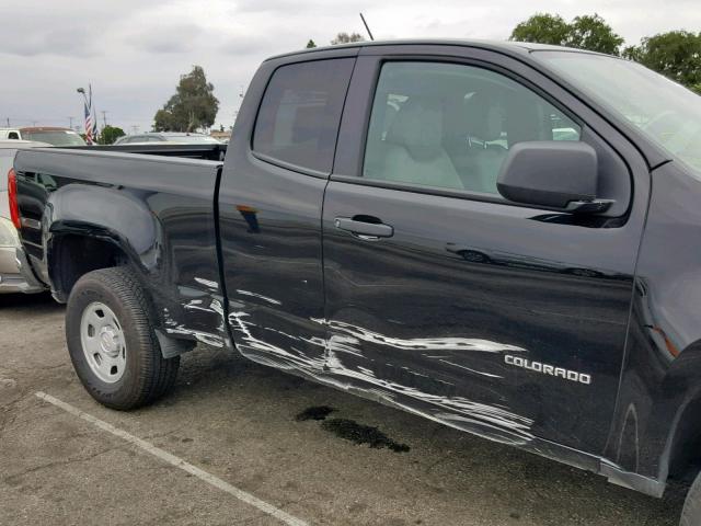 1GCHSBEA7J1327775 - 2018 CHEVROLET COLORADO BLACK photo 9