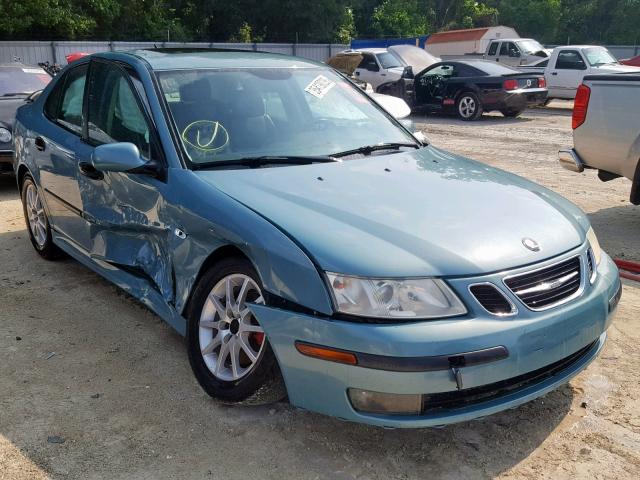 YS3FD49Y841024943 - 2004 SAAB 9-3 ARC GREEN photo 1