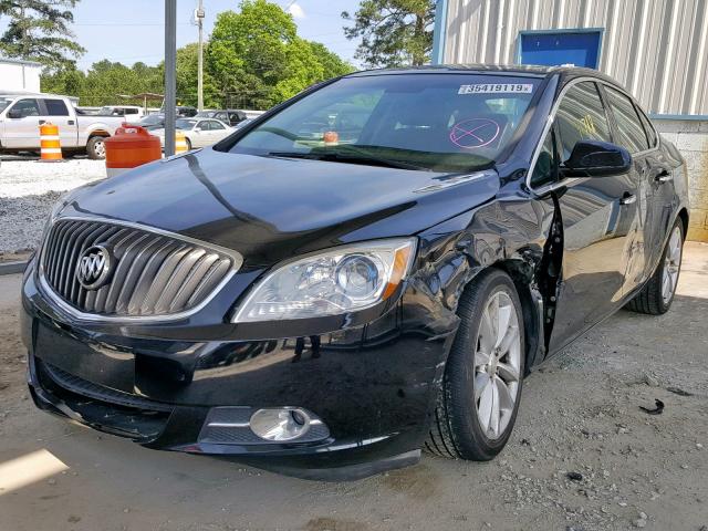 1G4PS5SK3C4127774 - 2012 BUICK VERANO BLACK photo 2