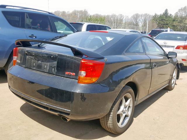 JTDDY32T5Y0029685 - 2000 TOYOTA CELICA GT- BLACK photo 4