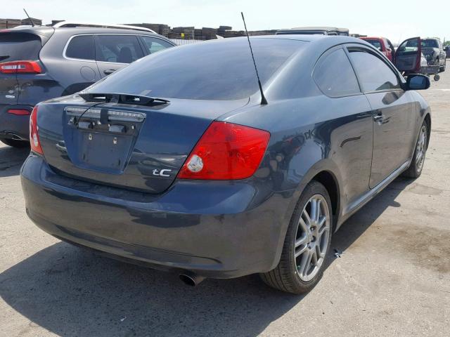 JTKDE167470212965 - 2007 TOYOTA SCION TC BLUE photo 4