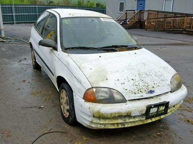 2C1MR2224W6720268 - 1998 CHEVROLET METRO LSI WHITE photo 1