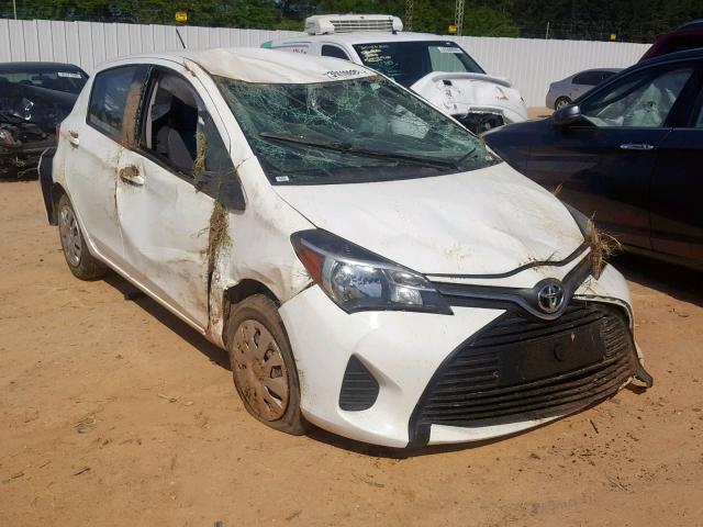 VNKKTUD34GA063867 - 2016 TOYOTA YARIS L WHITE photo 1