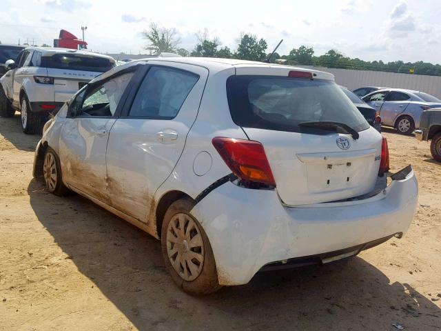 VNKKTUD34GA063867 - 2016 TOYOTA YARIS L WHITE photo 3