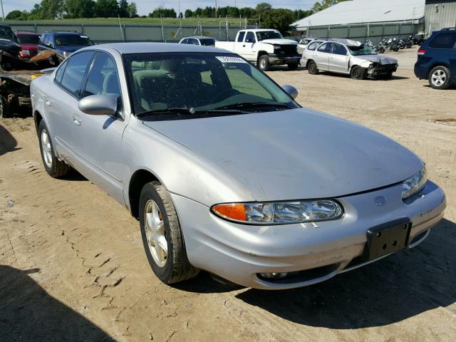 1G3NL52E3YC302752 - 2000 OLDSMOBILE ALERO GL SILVER photo 1