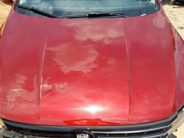 1VWDT7A38HC053160 - 2017 VOLKSWAGEN PASSAT R-L RED photo 7