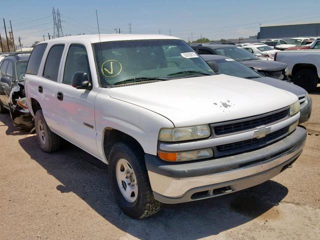 1GNEK13V5YJ158845 - 2000 CHEVROLET TAHOE K150 WHITE photo 1