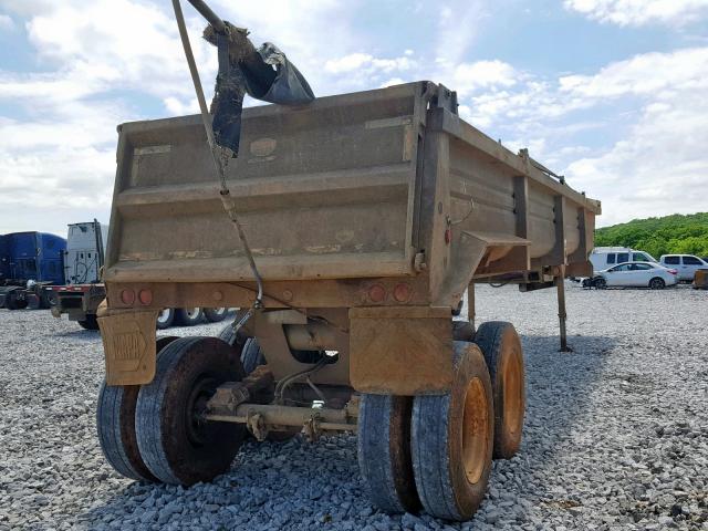 1L01C382611147424 - 2000 DUMP TRAILER BROWN photo 4