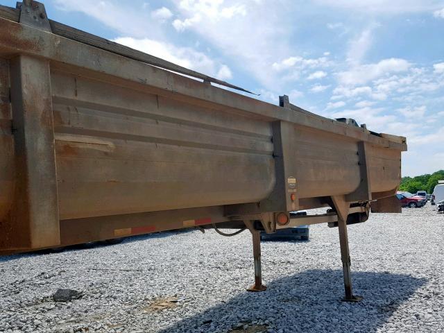 1L01C382611147424 - 2000 DUMP TRAILER BROWN photo 5