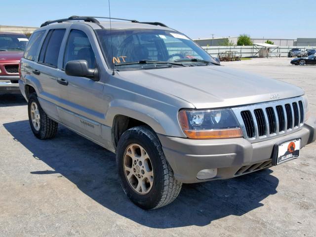 1J4GW48N5YC104749 - 2000 JEEP GRAND CHER GRAY photo 1