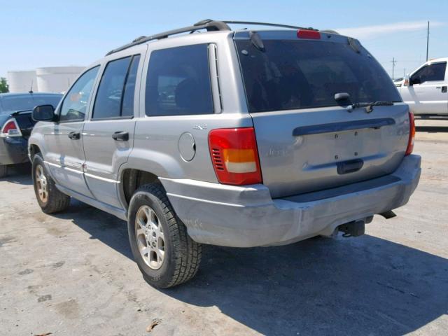 1J4GW48N5YC104749 - 2000 JEEP GRAND CHER GRAY photo 3