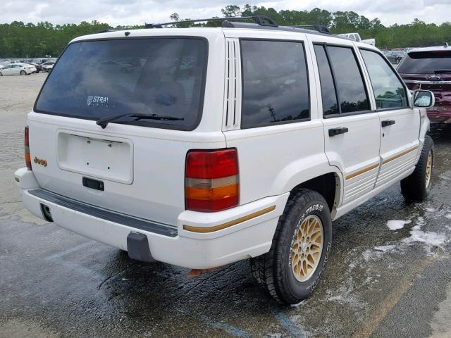 1J4FX78S9SC609359 - 1995 JEEP GRAND CHER WHITE photo 4