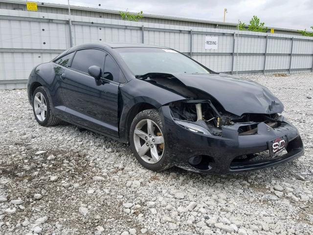 4A3AK24F37E016289 - 2007 MITSUBISHI ECLIPSE GS BLACK photo 1