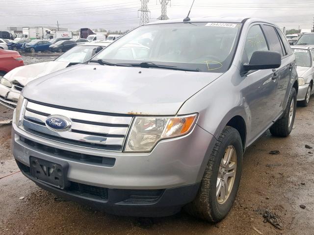 2FMDK46C07BA75550 - 2007 FORD EDGE SE SILVER photo 2