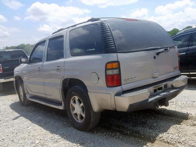 1GKEK63U24J199154 - 2004 GMC YUKON DENA SILVER photo 3