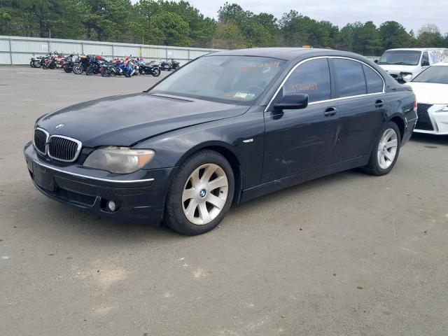 WBAHL83596DT03535 - 2006 BMW 750 I BLACK photo 2