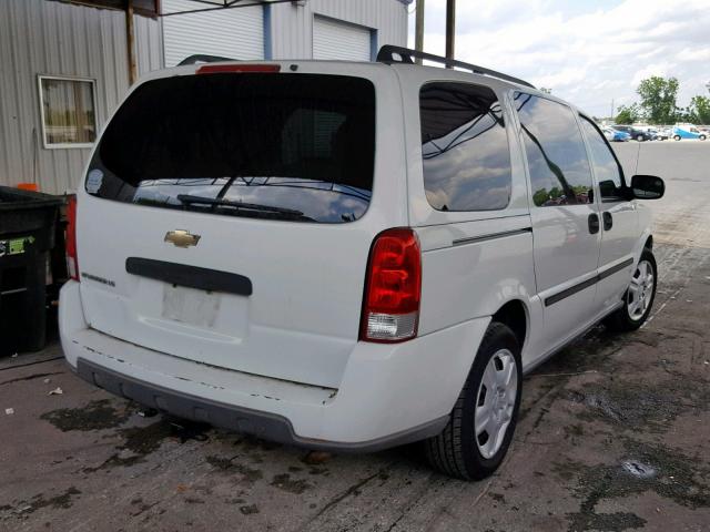 1GNDV23117D115509 - 2007 CHEVROLET UPLANDER L 白色 照片 4