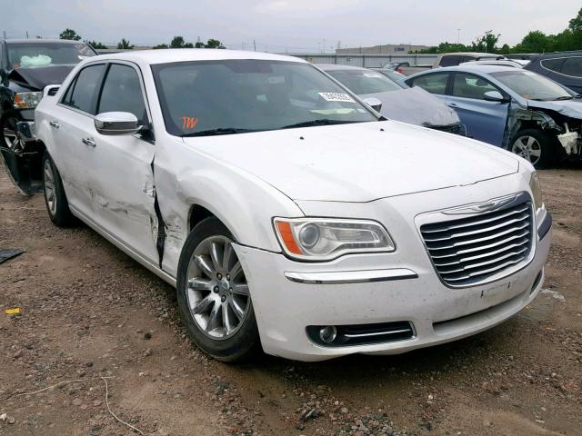 2C3CA5CG0BH519147 - 2011 CHRYSLER 300 LIMITE WHITE photo 1