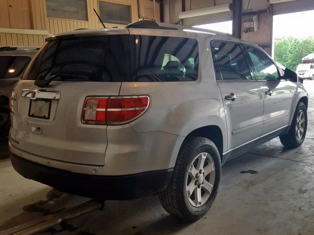 5GZLRVED3AJ204457 - 2010 SATURN OUTLOOK XR ვერცხლისფერი ფოტო 4