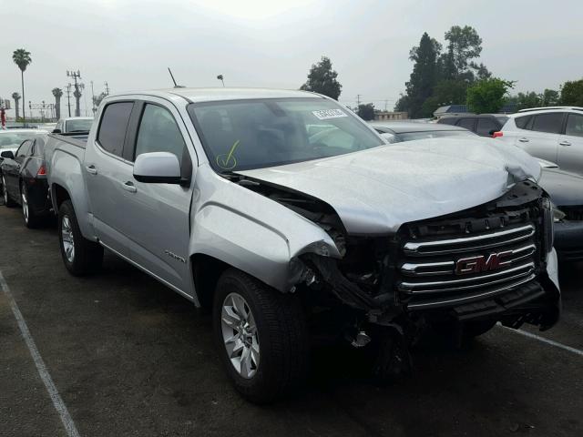 1GTG5CE38G1394680 - 2016 GMC CANYON SLE SILVER photo 1