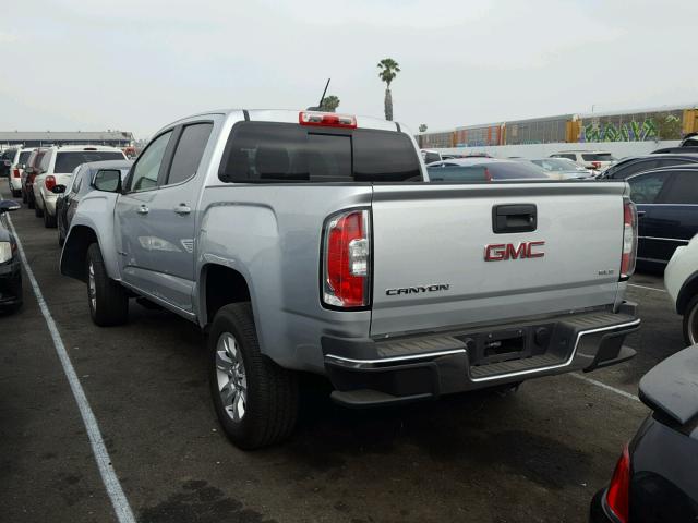 1GTG5CE38G1394680 - 2016 GMC CANYON SLE SILVER photo 3