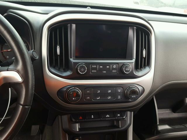 1GTG5CE38G1394680 - 2016 GMC CANYON SLE SILVER photo 9