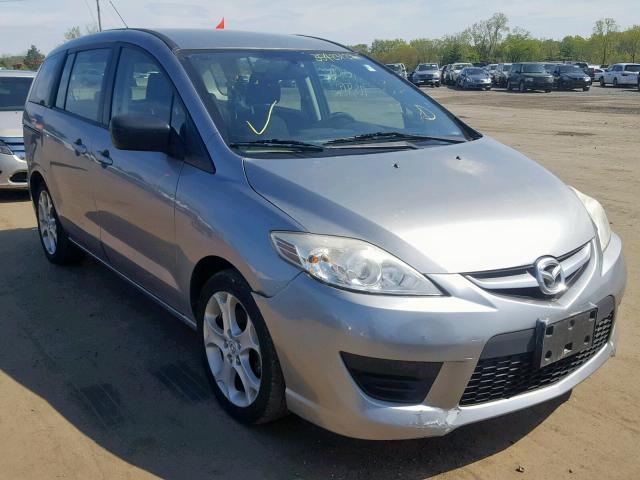 JM1CR2WLXA0361897 - 2010 MAZDA 5 SILVER photo 1