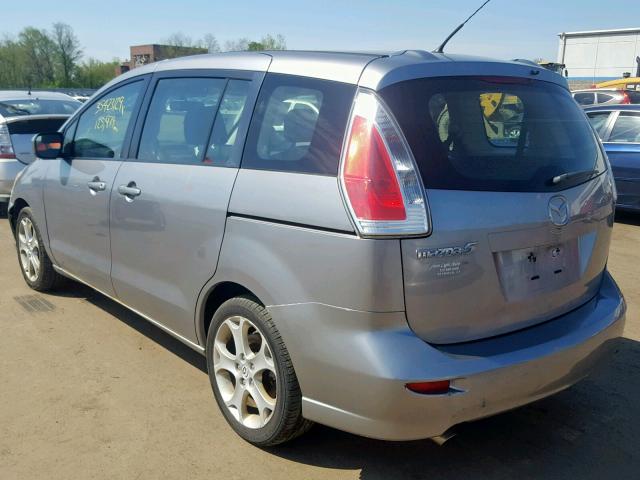 JM1CR2WLXA0361897 - 2010 MAZDA 5 SILVER photo 3