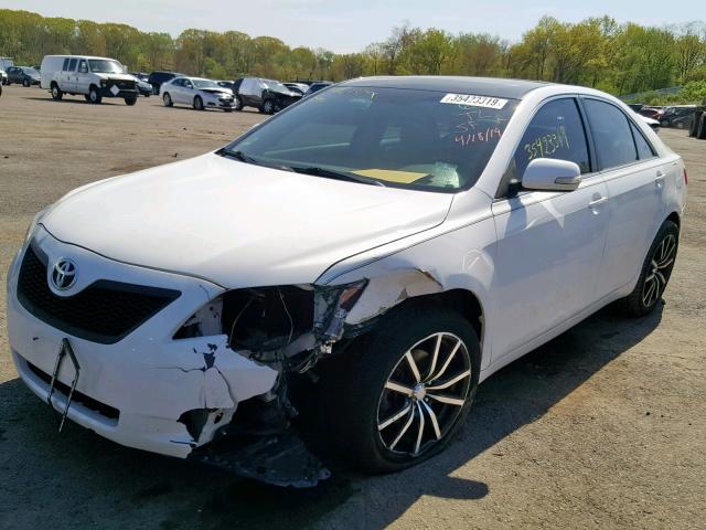 4T1BE46K18U749092 - 2008 TOYOTA CAMRY CE WHITE photo 2