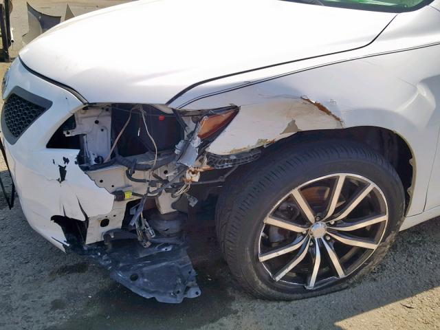 4T1BE46K18U749092 - 2008 TOYOTA CAMRY CE WHITE photo 9