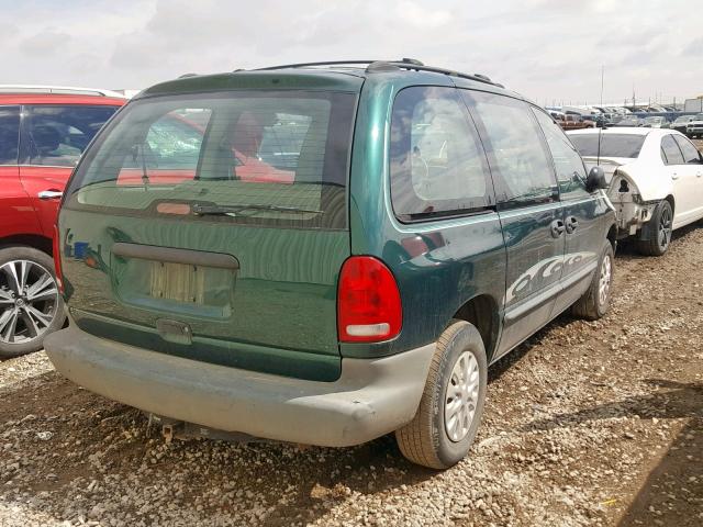 2B4FP2533TR579710 - 1996 DODGE CARAVAN GREEN photo 4