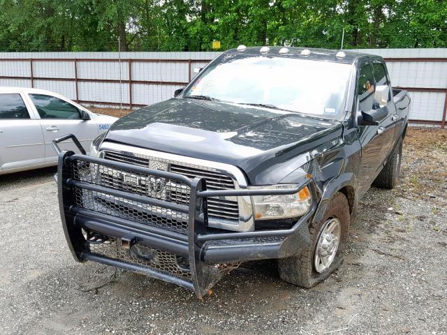 3C6UD5GL4CG236418 - 2012 DODGE RAM 2500 L BLACK photo 2