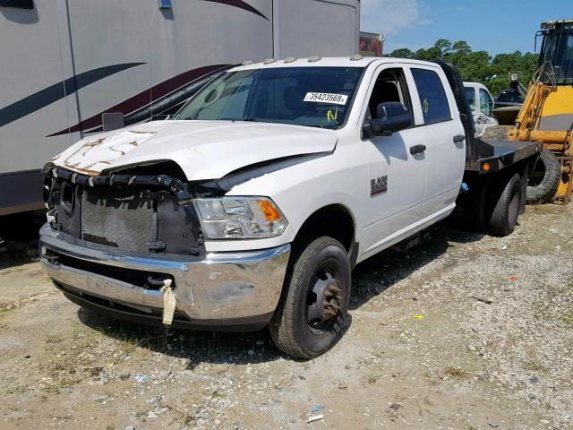 3C7WRSCL6FG610395 - 2015 RAM 3500 WHITE photo 2