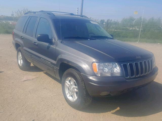 1J4GW58N03C598520 - 2003 JEEP GRAND CHER GRAY photo 1