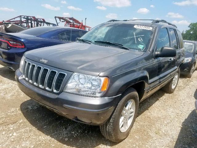 1J4GW58N03C598520 - 2003 JEEP GRAND CHER GRAY photo 2