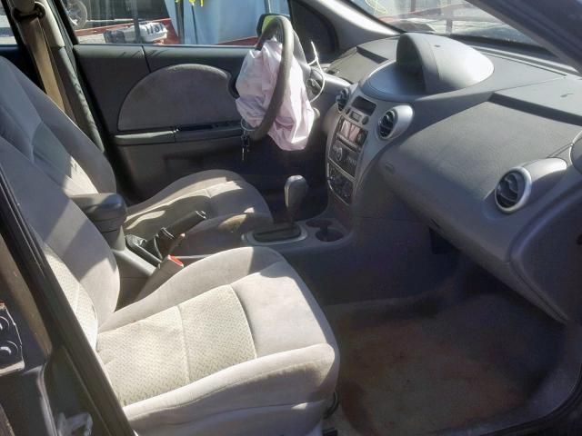 1G8AL55F27Z187859 - 2007 SATURN ION LEVEL BLACK photo 5