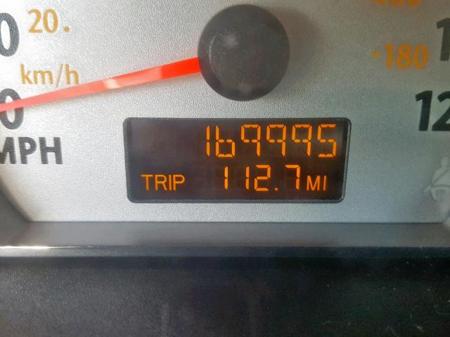 1G8AL55F27Z187859 - 2007 SATURN ION LEVEL BLACK photo 8