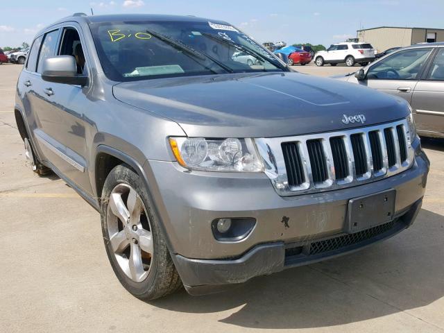 1C4RJEAG5DC519319 - 2013 JEEP GRAND CHER GRAY photo 1