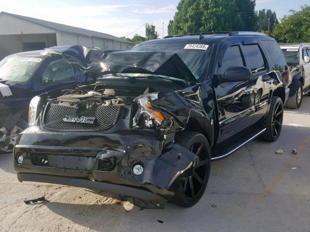 1GKFK63847J337711 - 2007 GMC YUKON DENA BLACK photo 2