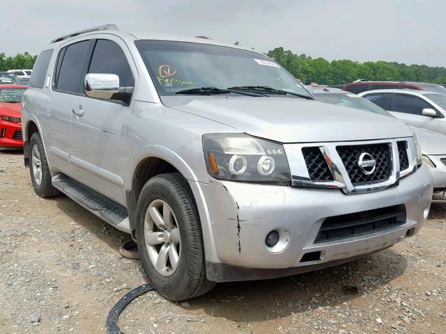 5N1BA08DX9N604194 - 2009 NISSAN ARMADA SE SILVER photo 1