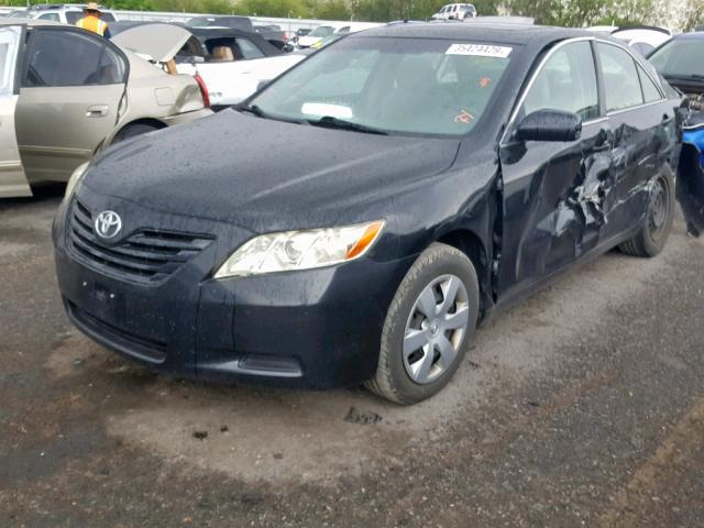 4T1BK46K17U051881 - 2007 TOYOTA CAMRY NEW BLACK photo 2