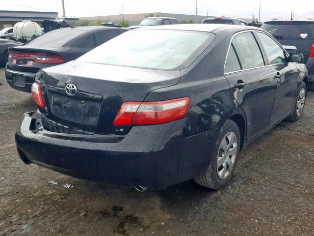 4T1BK46K17U051881 - 2007 TOYOTA CAMRY NEW BLACK photo 4