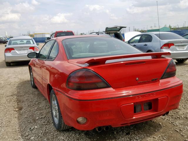 1G2NW12E35M173390 - 2005 PONTIAC GRAND AM G RED photo 3