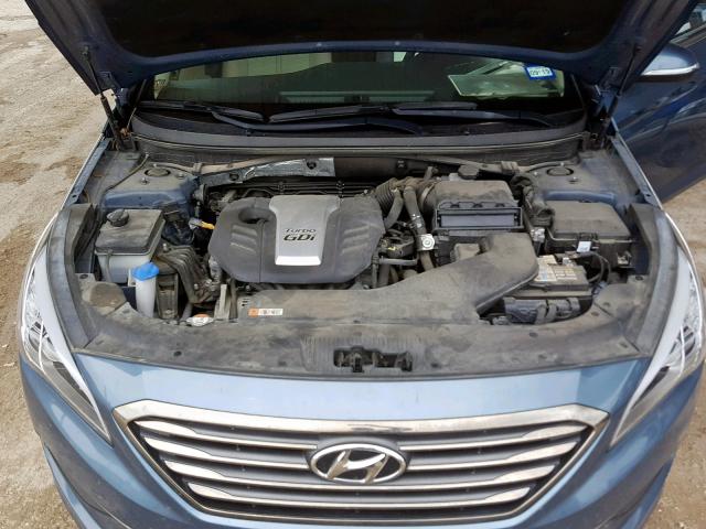 5NPE24AA2GH413369 - 2016 HYUNDAI SONATA ECO BLUE photo 7