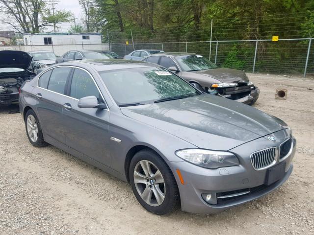 WBAXH5C50DD108447 - 2013 BMW 528 XI GRAY photo 1