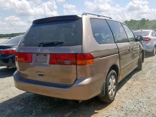 5FNRL18943B137455 - 2003 HONDA ODYSSEY EX GOLD photo 4